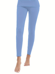 Soft Thermal Pants Comfy Slim Tights For Winter Women