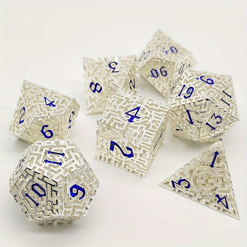 Hollow Metal Dice for Role playing Table Games