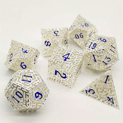 Hollow Metal Dice for Role playing Table Games
