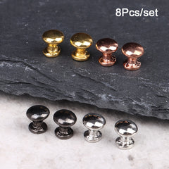 8 Pcs 1 12 Dollhouse Round Handle Furniture Decor