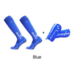 Men's Breathable Fitness Shin Guards Soccer Socks