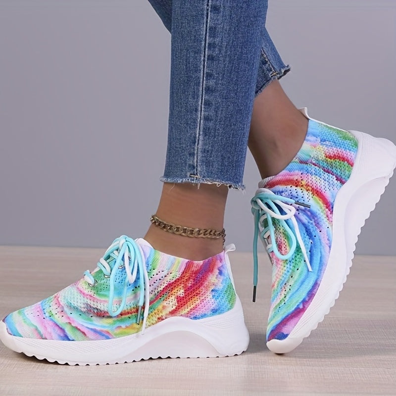 Women's Colorful Running Shoes Comfortable And Breathable Sneakers
