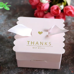 3pcs Candy Boxes Baking Small Gift Boxes Chocolate Paper Boxes Party Supplies