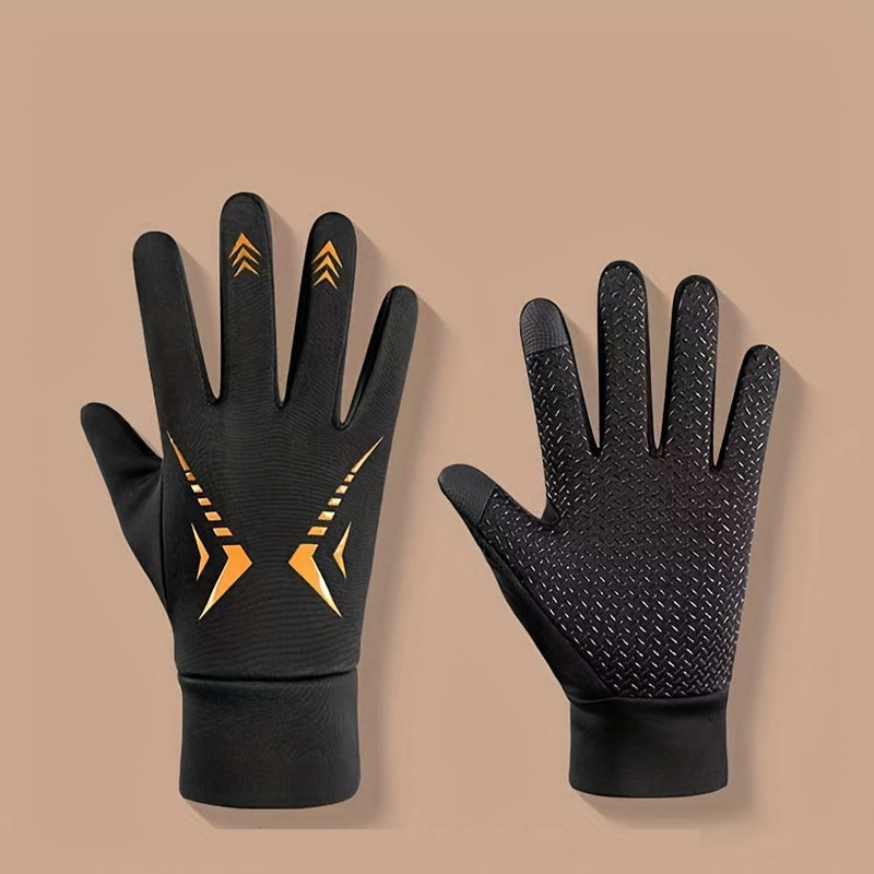 Winter Windproof Waterproof Sports Gloves for Outdoor Activities