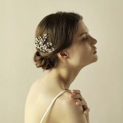 Crystal Hair Comb Head Jewelry Bridal Wedding Accessories
