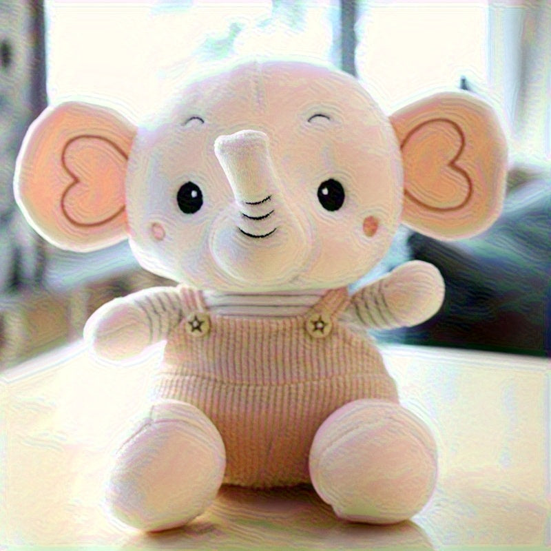 Set of Three Plush Elephant Toys - Perfect Gift for Friends