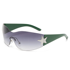 Y2K Punk Hip Hop Star Sunglasses for Women