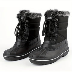 Women's Non slip Snow Boots Warm Outdoor Walking Shoes High Tube Boots