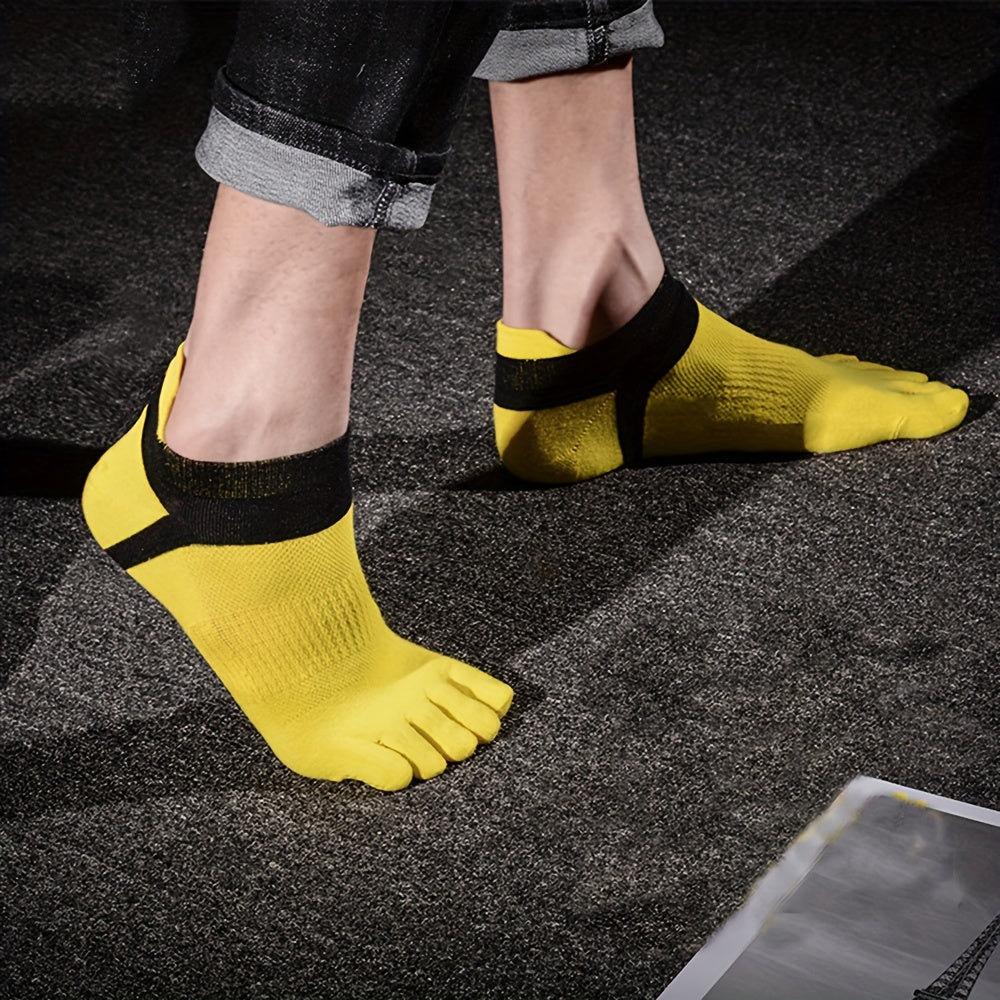 Unisex Outdoor Low Cut Five Finger Socks