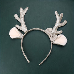 Deer Horn Bow Headwear Girl Headband Christmas Halloween Gift