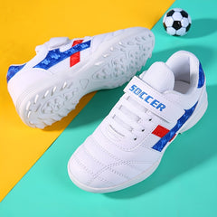 Kids Soccer Shoes TF Cleats Lightweight Athletic Football Shoes Outdoor