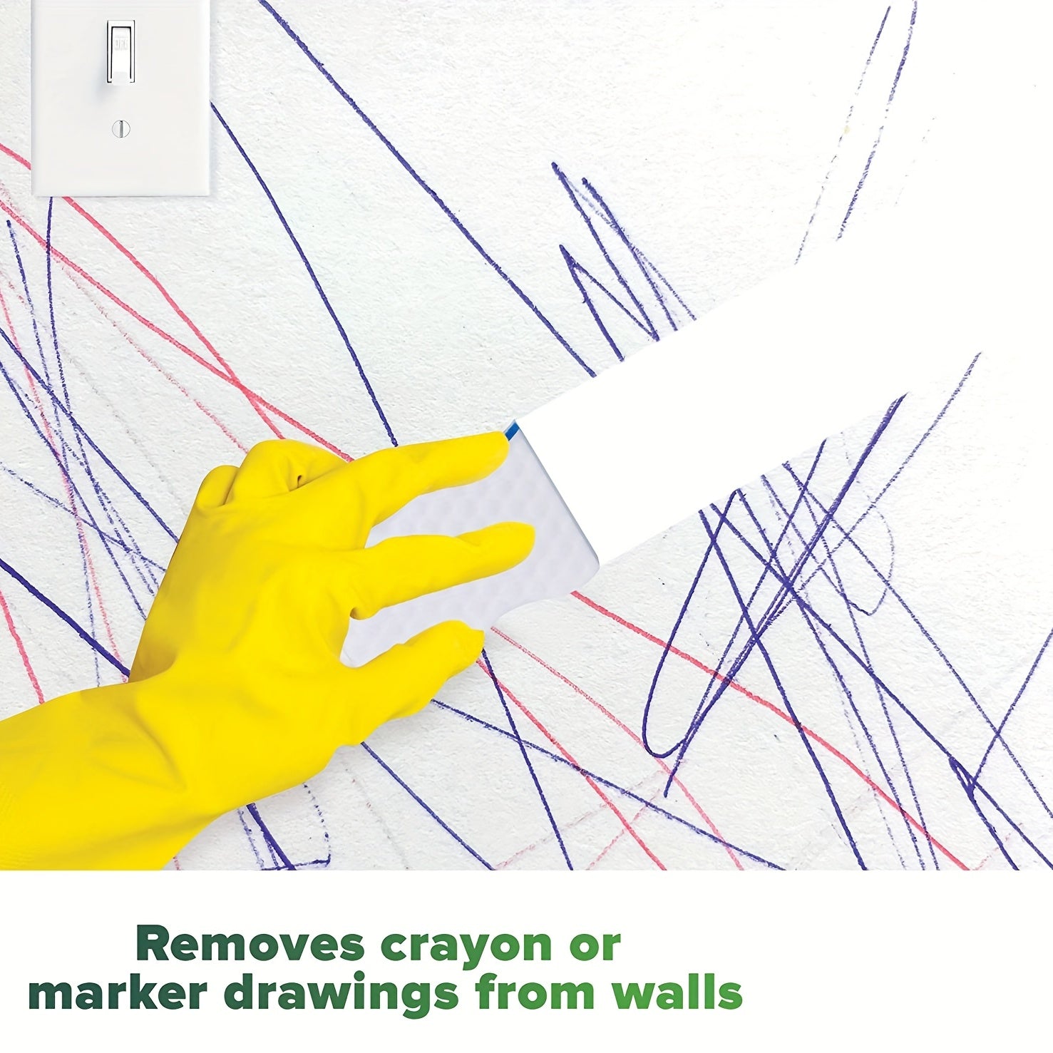Durable Cleaning Sponge for Kitchen Bathroom Floor Wall