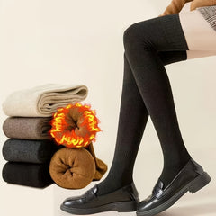 Striped Over Knee Long Stocking For Women