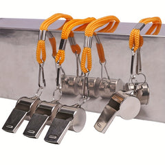Stainless Steel Whistle Referee Special Whistle Coach Outdoor Whistle