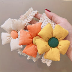Flower Headband Lace Headwear for Newborns & Kids