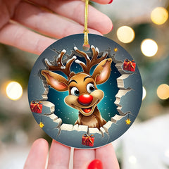 1pc Acrylic Christmas Decorations Pendant Party Supplies