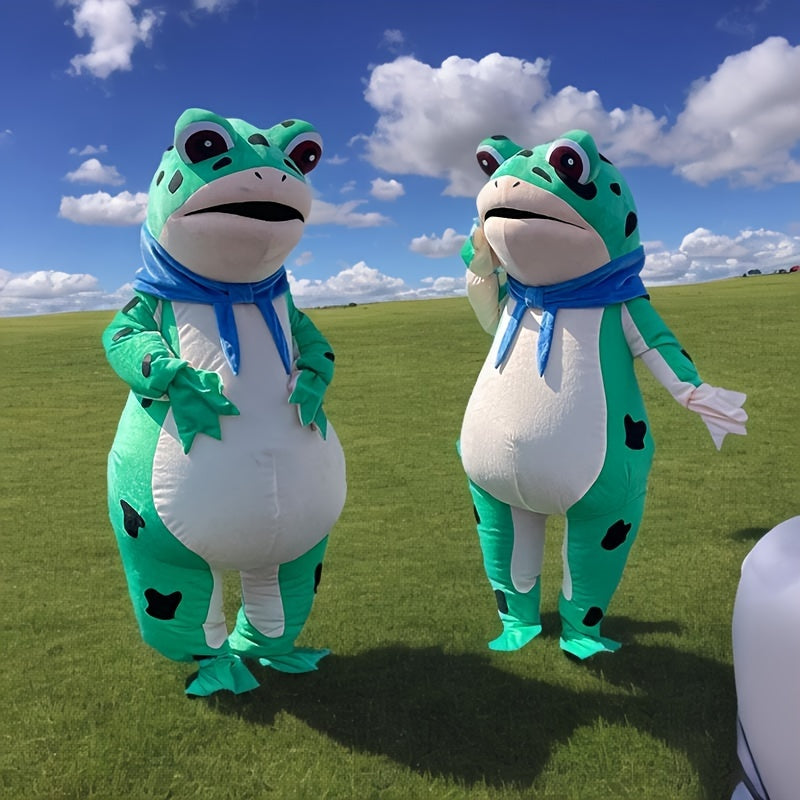 Inflatable Frog Doll Costume Funny Toad Cartoon Toad Funny Doll Costume