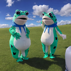 Inflatable Frog Doll Costume Funny Toad Cartoon Toad Funny Doll Costume