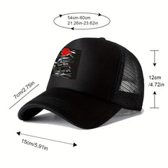 Unisex Mesh Sunshade Adjustable Baseball Cap Outdoor Sport