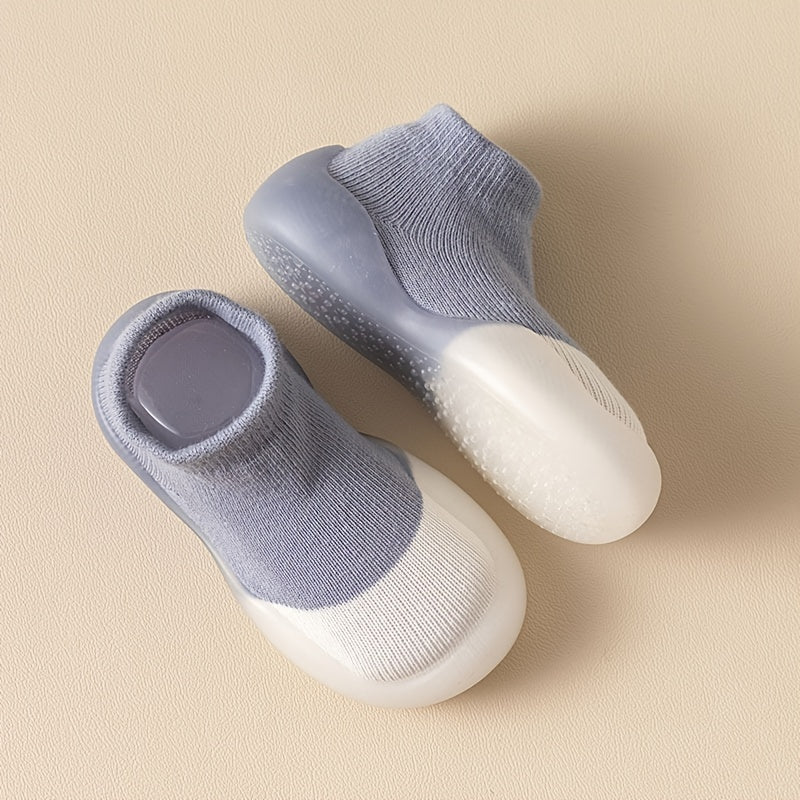 Block Floor Sock Shoes for Toddler Girls