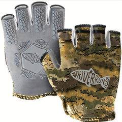 UPF50 Sun Gloves Lightweight Fishing Gloves Men