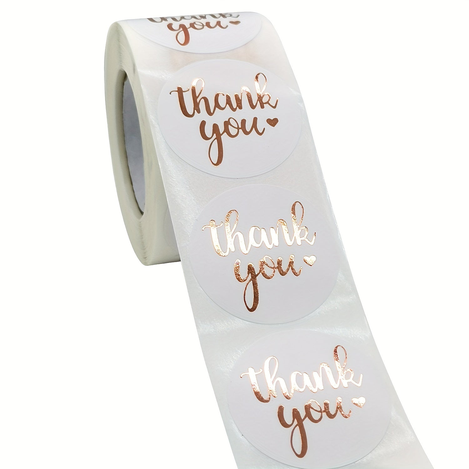 500pcs Golden Thank You Wedding Gift Sticker