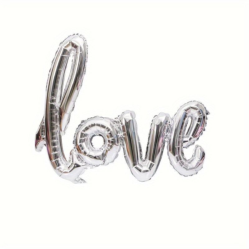 Love Aluminum Film Balloons Wedding Proposal Confessions Birthday Party Decor