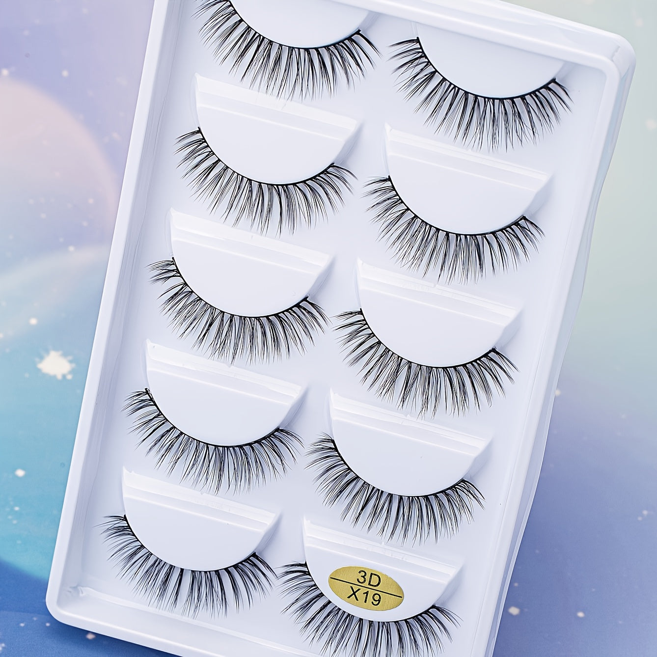 5 Pairs 3D Mink False Eyelashes Fluffy Long Dramatic Natural False Eyelashes