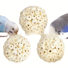 3pc Bird Toys for Parrots Rabbits Hamsters Gnawing Chewing