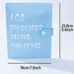 100 Envelopes Money Saving Challenge Binder
