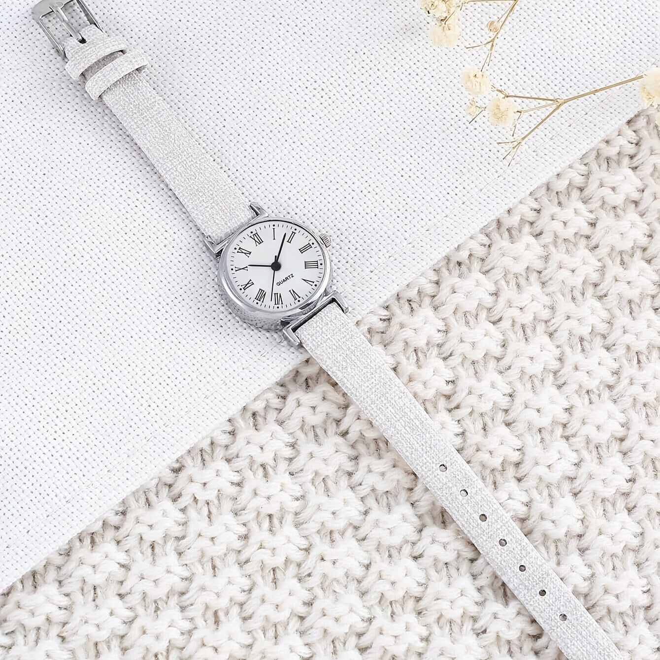 Dial Zine Alloy Watch For Girl Student