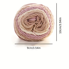 5 Strand Rainbow Yarn for Knitting & Crocheting DIY Projects