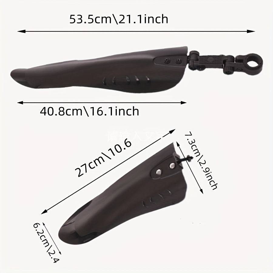 Mountain Bike Mudguard Big Flying Fish Effective Set Freely Adjustable