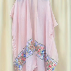 Boho Embroidery Shawl Large Wrap Sunscreen Cover Up Women