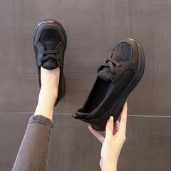 Women's Lace-up Slip On Walking Shoes Low Outdoor Casual Sneakers