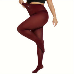 High Waisted Control Top Pantyhose Soft Tights