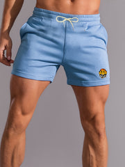Men's Active Shorts With Pockets Stretch Waist Drawstring Summer