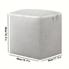 Large Capacity Storage Bag With Handles Clothes Quilts Wardrobe Organizer