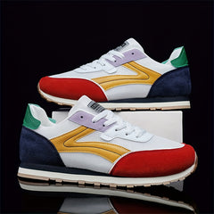 Men's Casual Mixed Low Top Sneakers for Walking Running