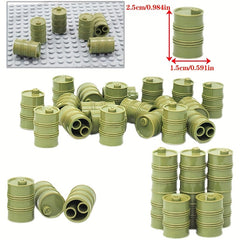 22pcs Military Building Blocks Obstacle Course Toy