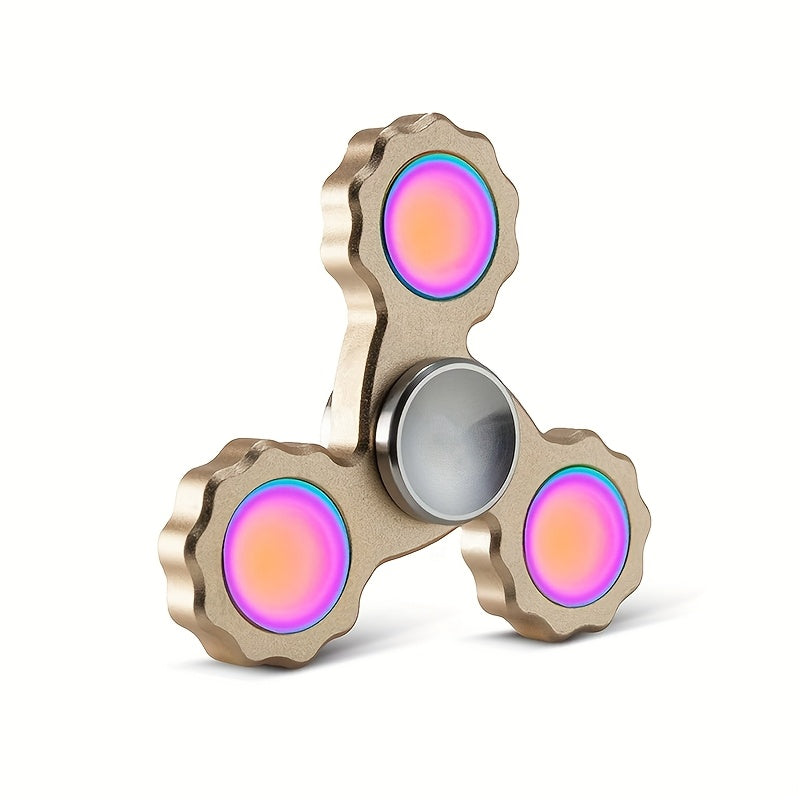 Aluminum Finger Gyroscope Spinner Dual Axis Acceleration Fidget Toy