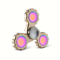 Aluminum Finger Gyroscope Spinner Dual Axis Acceleration Fidget Toy