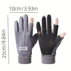 Warm Waterproof Fishing and Cycling Gloves