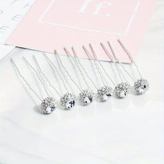 Rhinestone Hair Pin Wedding Accessory
