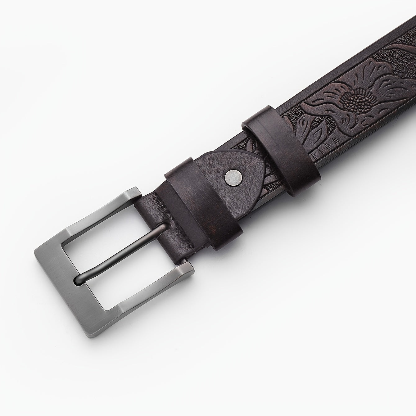 Casual Vintage Business Style Leather Belt