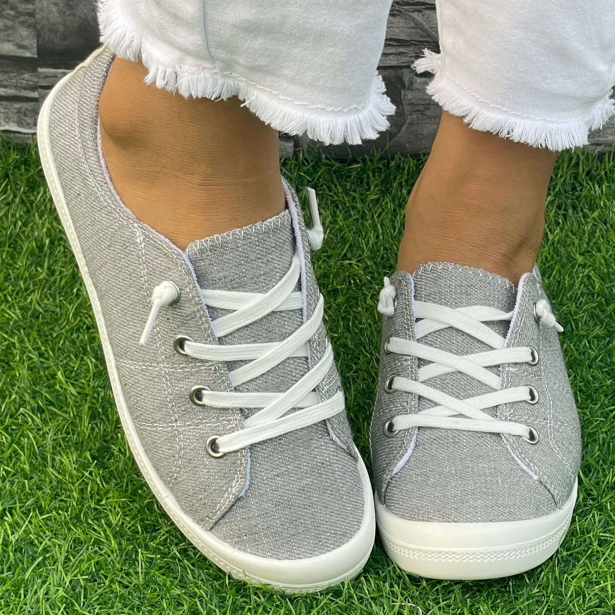 Solid Flat Shoes Women's Casual Lightweight Walking Breathable Sport Running