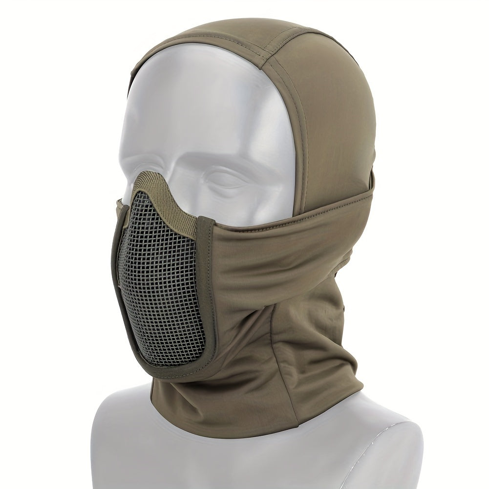 Full Face Mask Balaclava Cap Motorcycle Airsoft Paintball Headgear