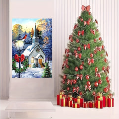 DIY Christmas Diamond Painting Home Decor Hanging Painting