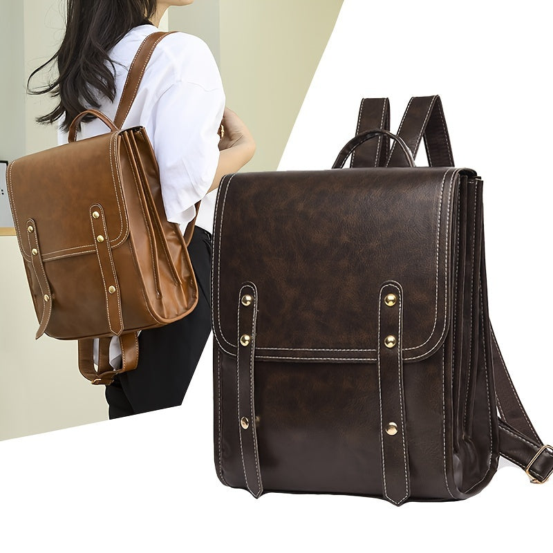 Retro Women's Backpack Lightweight Handbag for Travel
