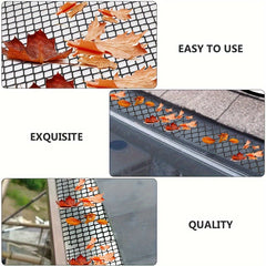 Gutter Guard Mesh Leaf Blocking Net Plastic Mesh Fence Mesh